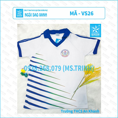 ÁO THỂ DỤC VS26 - THCS AN KHÁNH